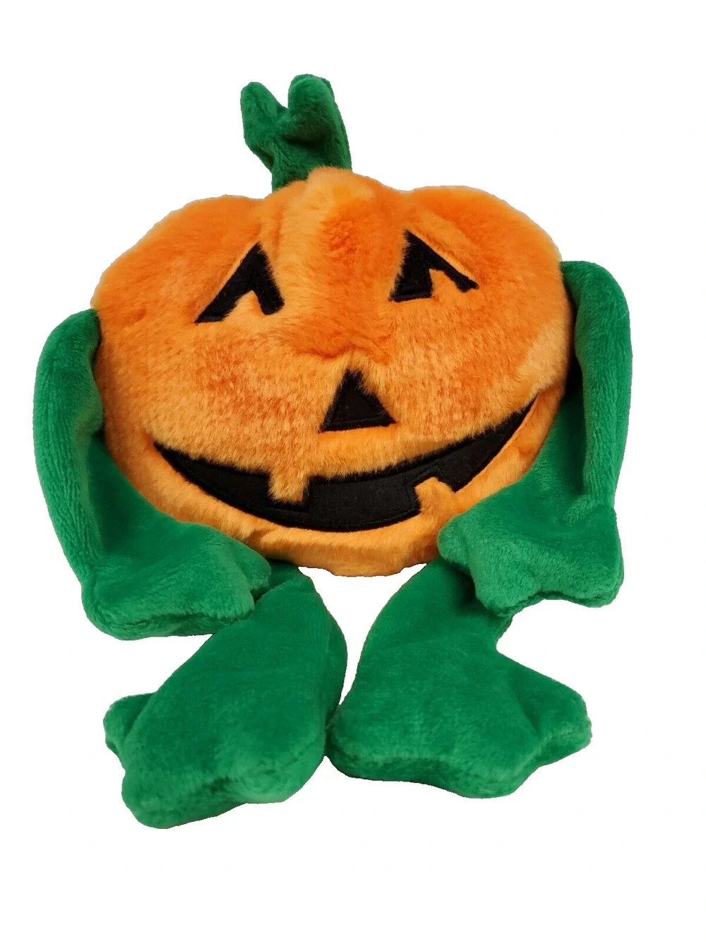 TY Beanie Buddy Vintage 1999 PUMKIN HALLOWEEN PUMPKIN 3rd Gen Plush